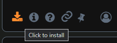 Click the download button to install